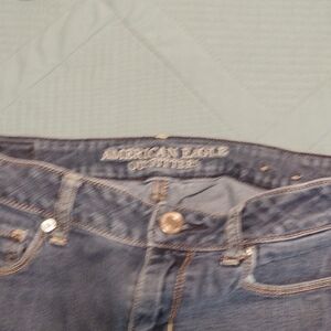 American Eagle Outfitters Men’s Dark Blue Slim Jeans